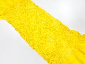 正絹　絞り　帯揚げ